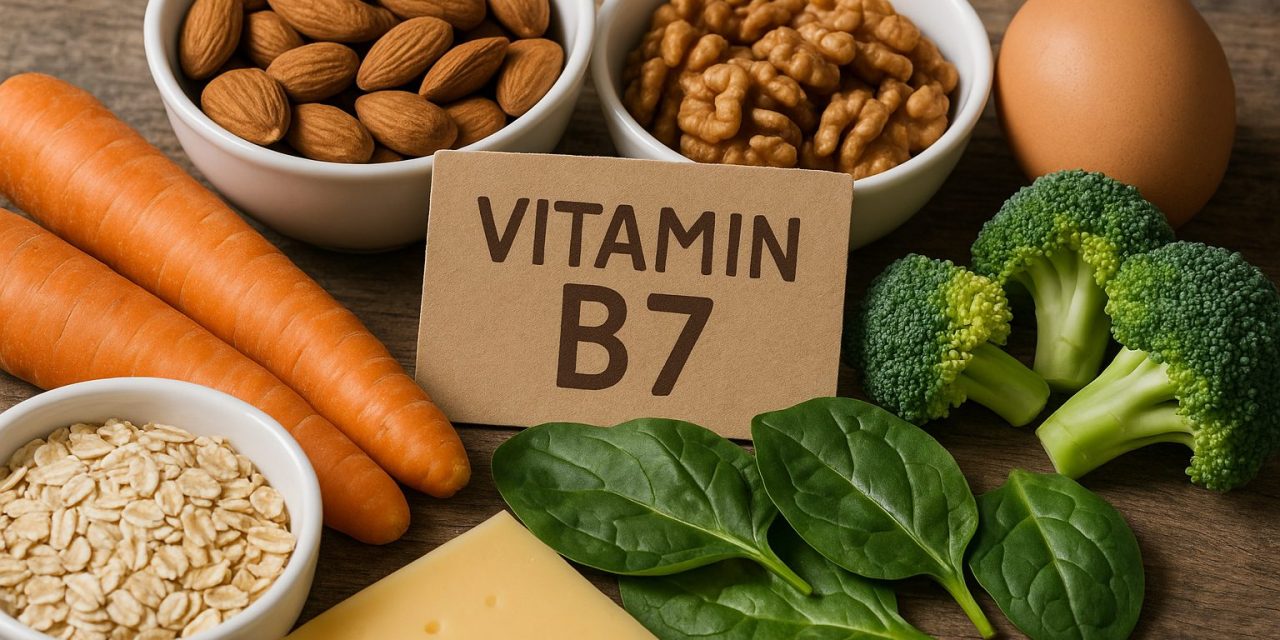 Vitamin B7 Lebensmittel: So unterstützt Biotin deinen Stoffwechsel