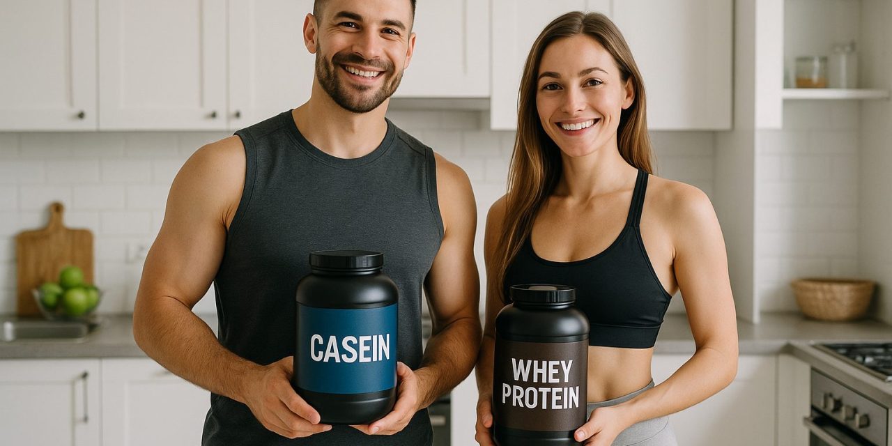 Whey Protein oder Casein: Welches Eiweiß passt besser zu deinem Ziel?