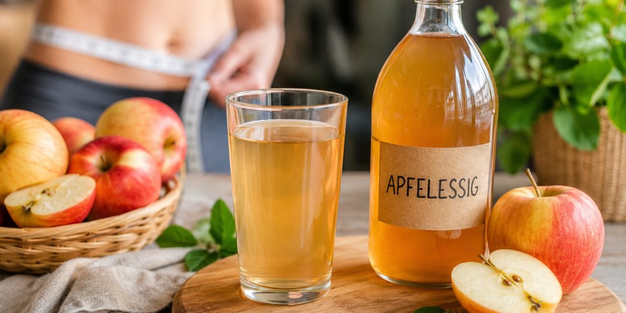 Mit Apfelessig abnehmen – Wirkung, Anwendung und Tipps
